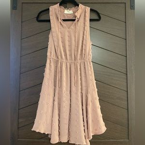 Textured flowy dress